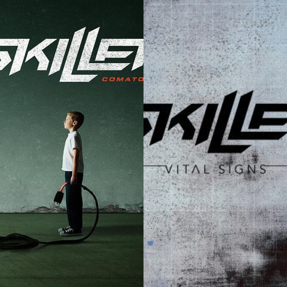Skillet альбомы. Группа Skillet альбомы. Skillet Постер. Skillet обои вертикальные.